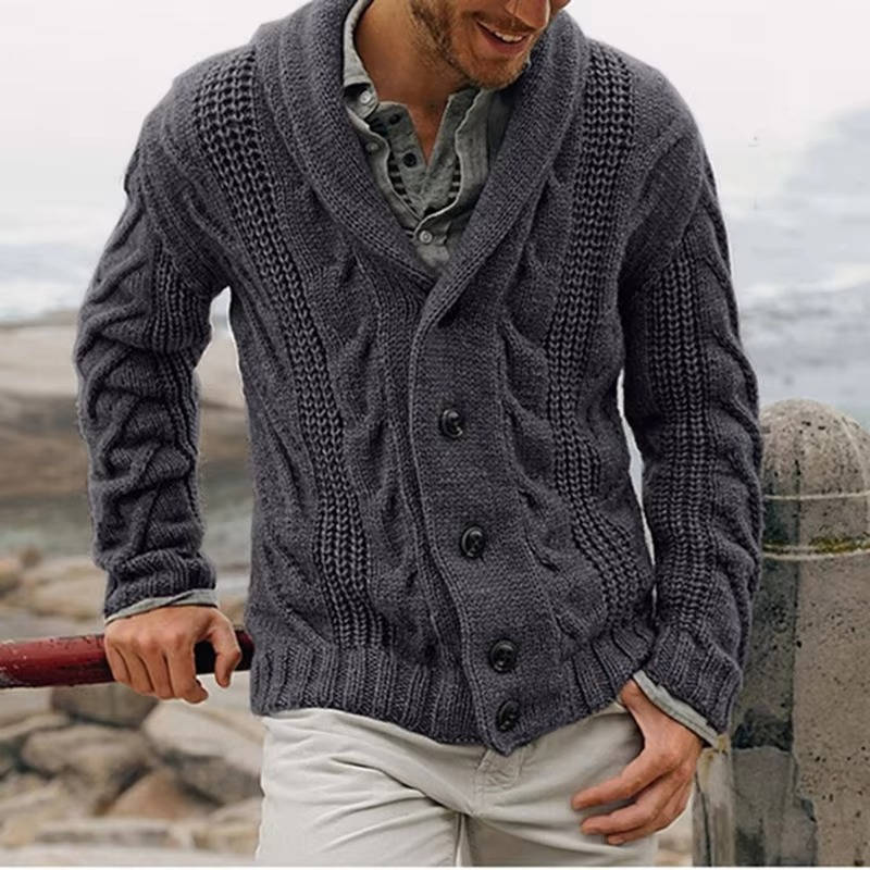 Fabian Men's Cardigan - full-length view