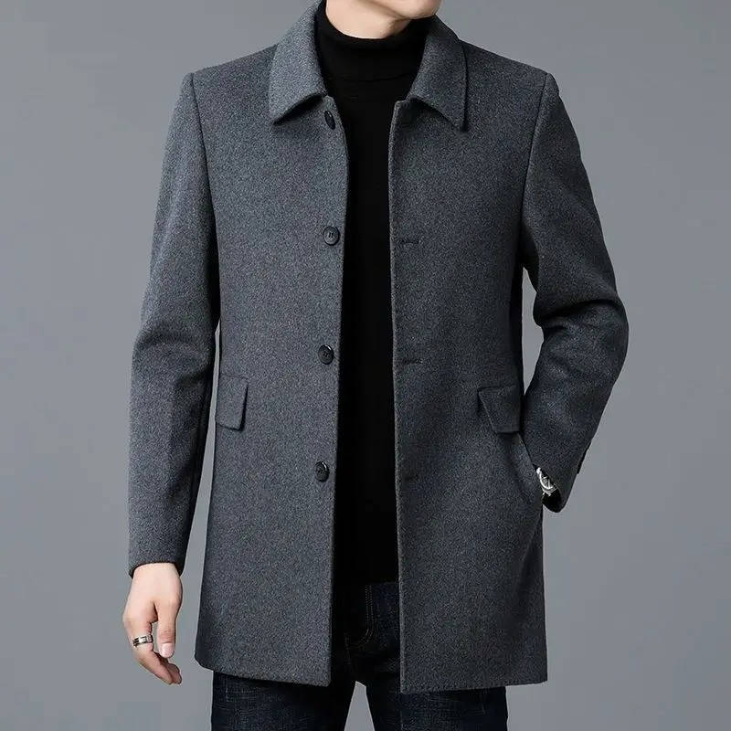 Orson Men's Coat | Black, Grey