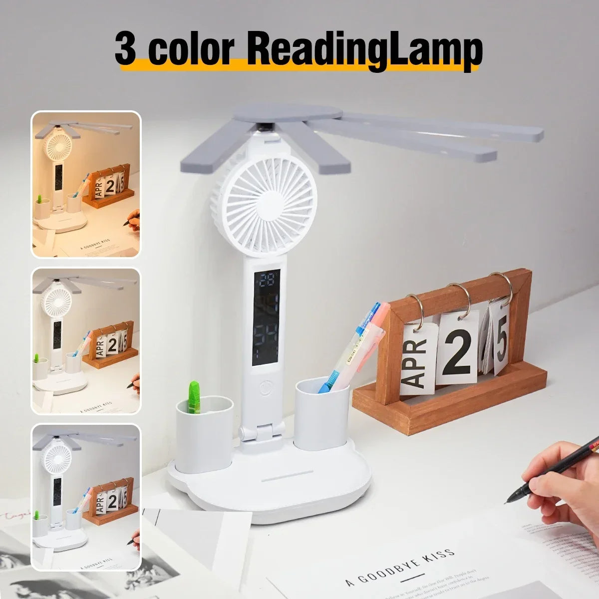 Ember LED Table Lamp - fabric and finish detail