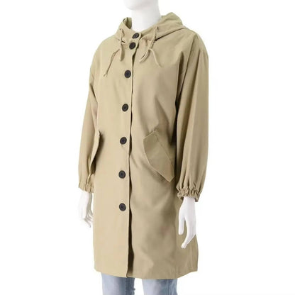 Wilda Women's Oversized Trench Coat - styled view