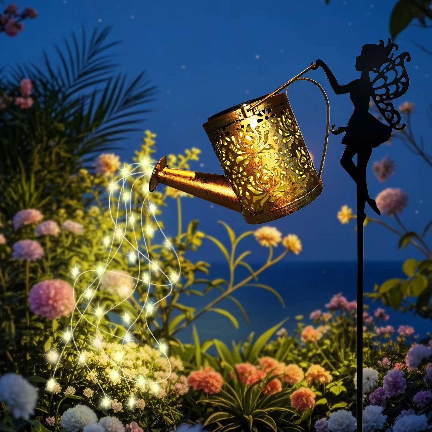Dune Solar Lamp - back view