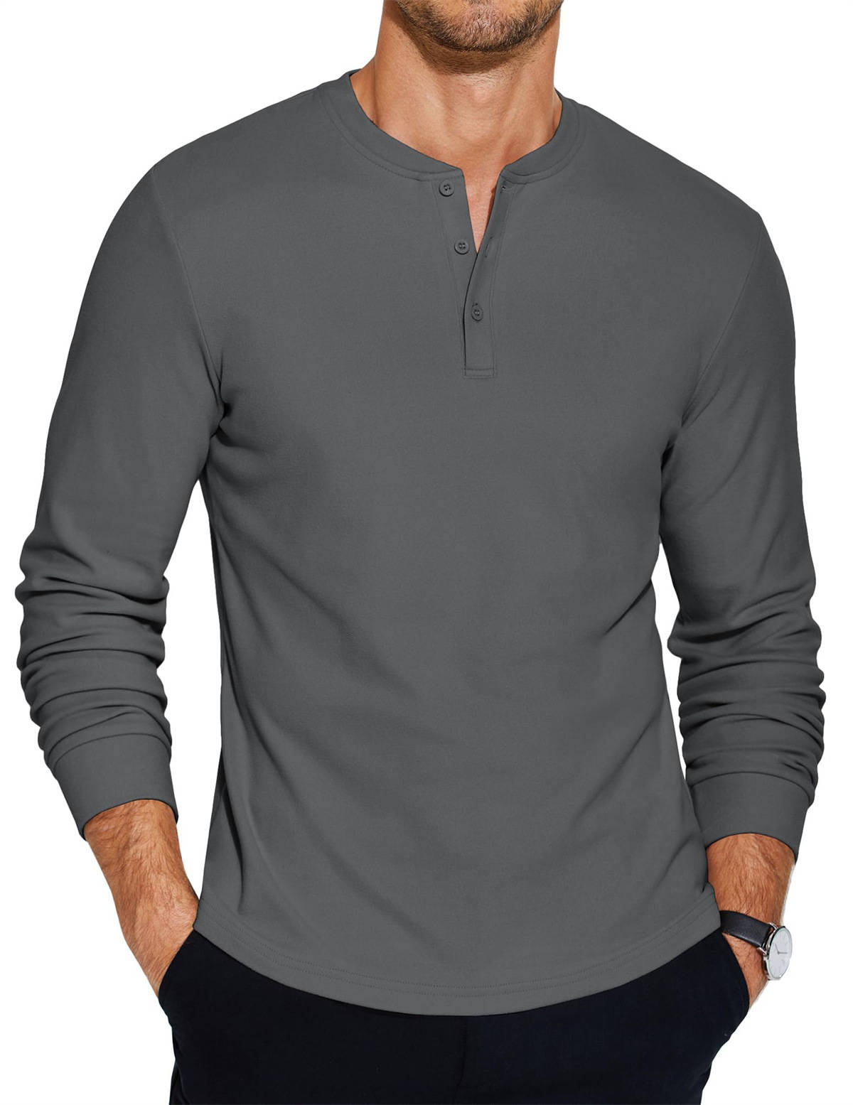 Lachlan Men's Sweater - flat lay