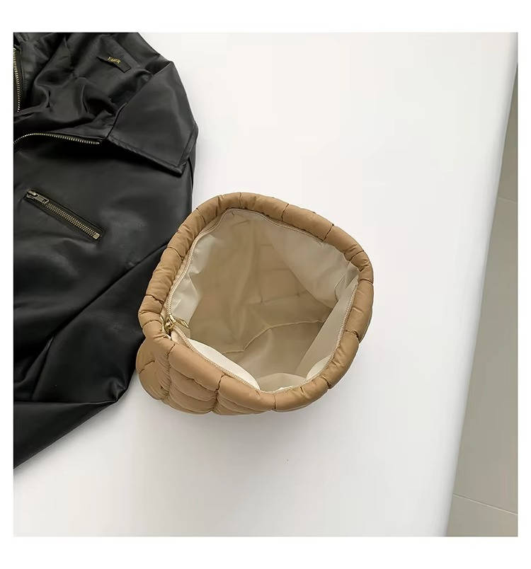 Mabel Women's Quilted Organizer - close-up detail