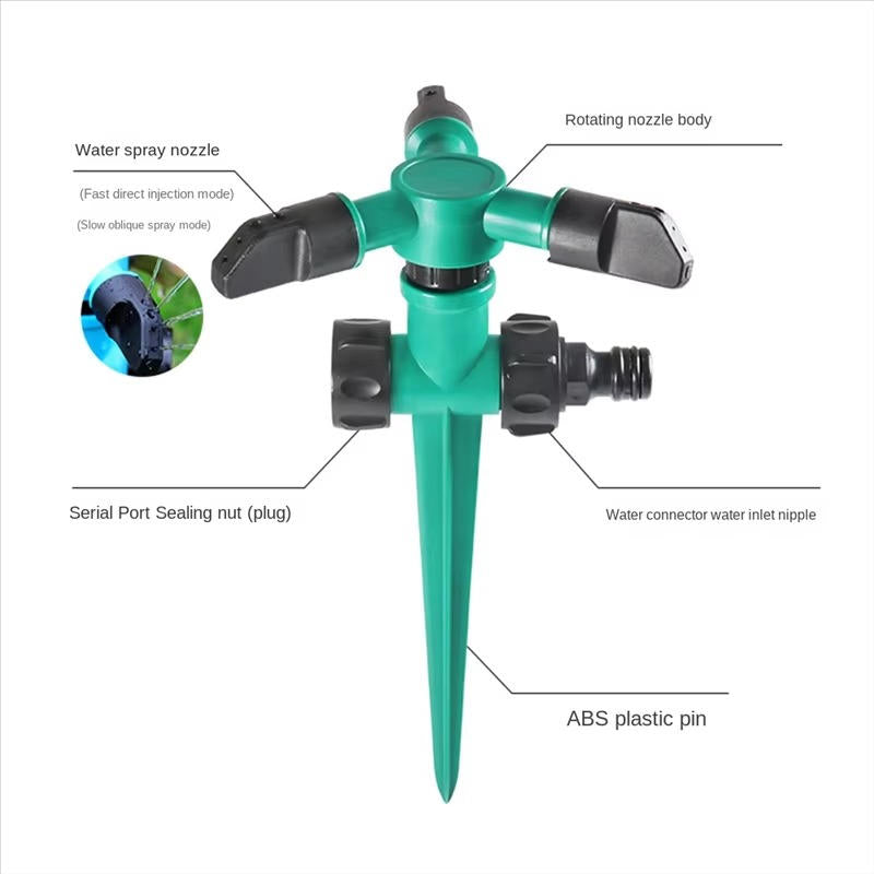North Portable Sprinkler Systems - back view