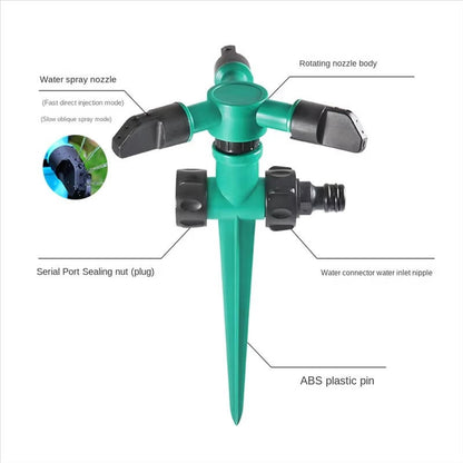 North Portable Sprinkler Systems - back view