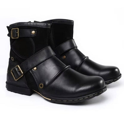 Xavier Men's Ankle Boots - styled view