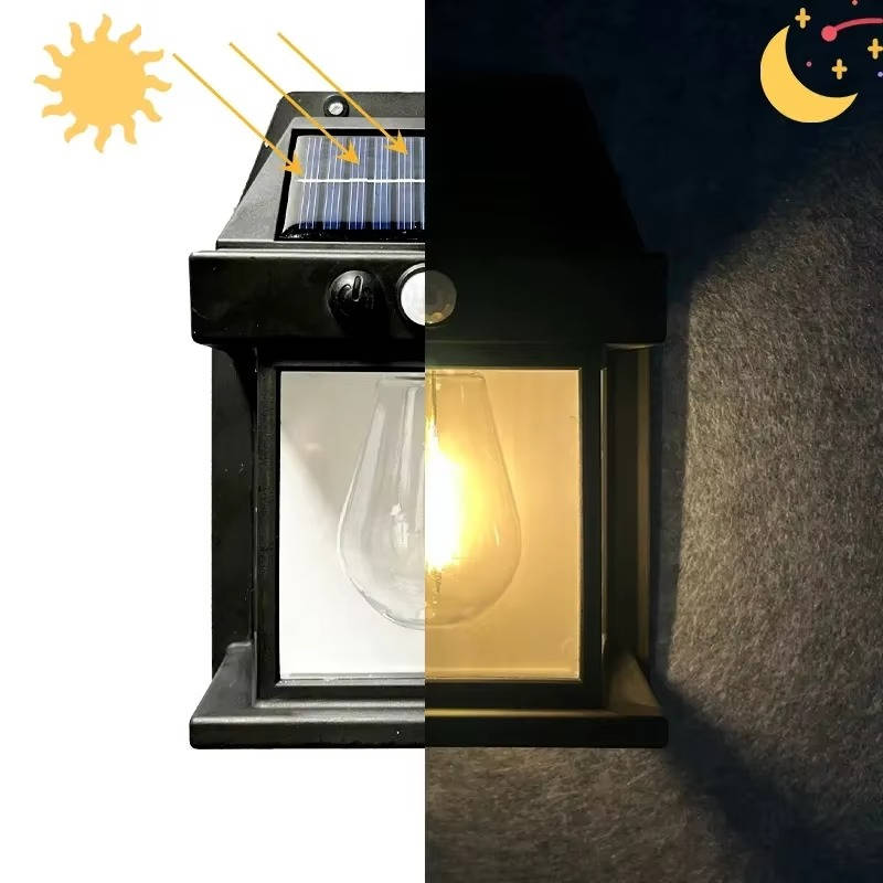 River Solar Lamp - styled view
