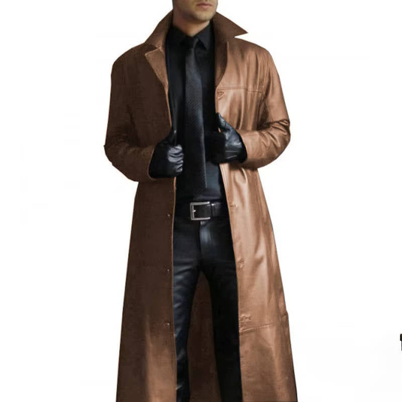 Hugo Men's Trench Coat - fabric and finish detail
