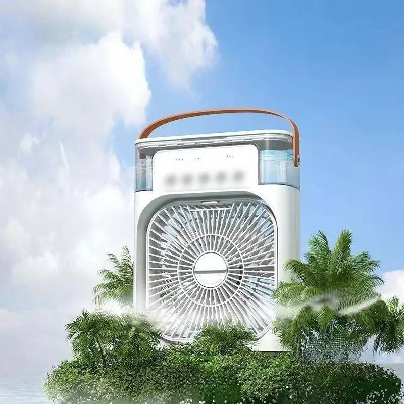 Isle Portable Fan - fabric and finish detail