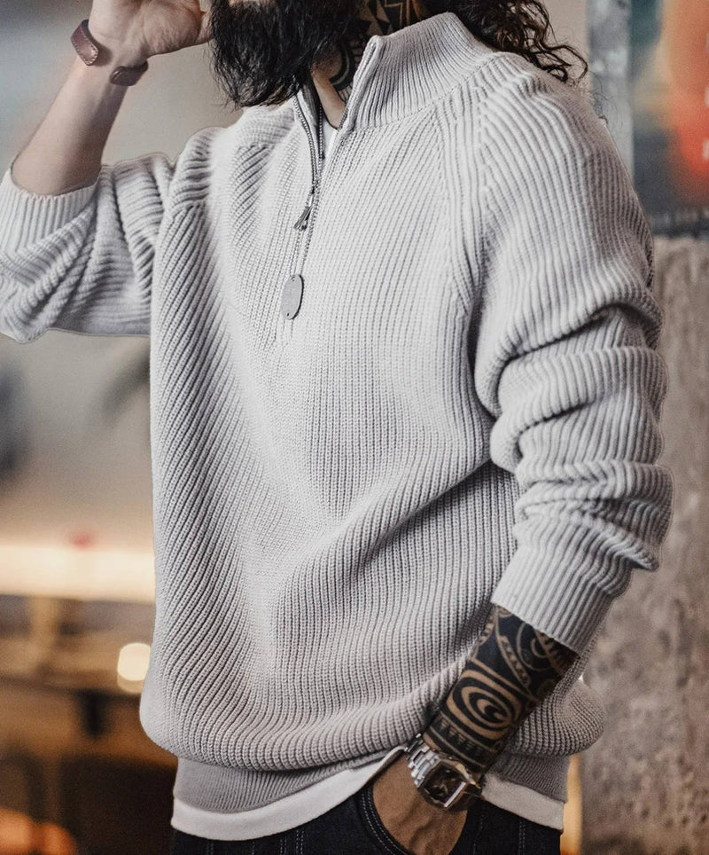 Tallulah Women's Sweater - fabric and finish detail