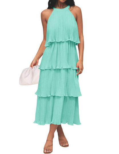 Mira Women's Midi Dress - fabric and finish detail