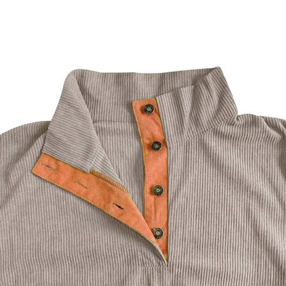 Gideon Men's Sweater - fabric and finish detail