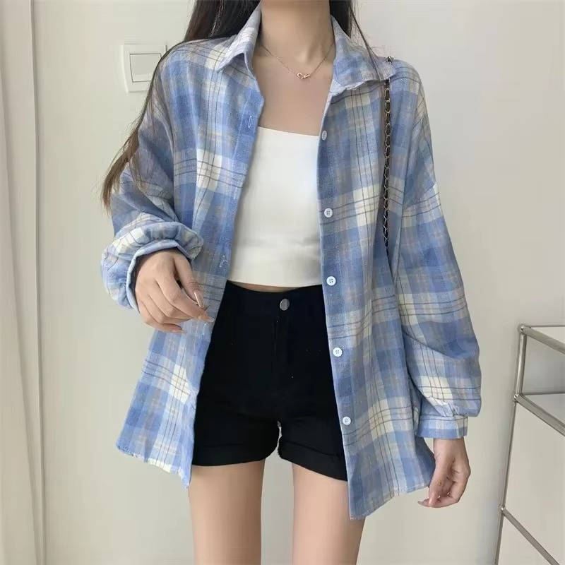 Tallulah Women's Oversized Shirt - front view