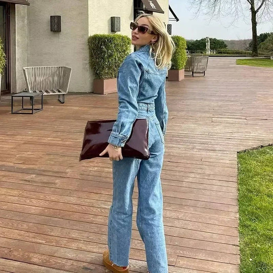 Ivy Women's Jumpsuit - styled view
