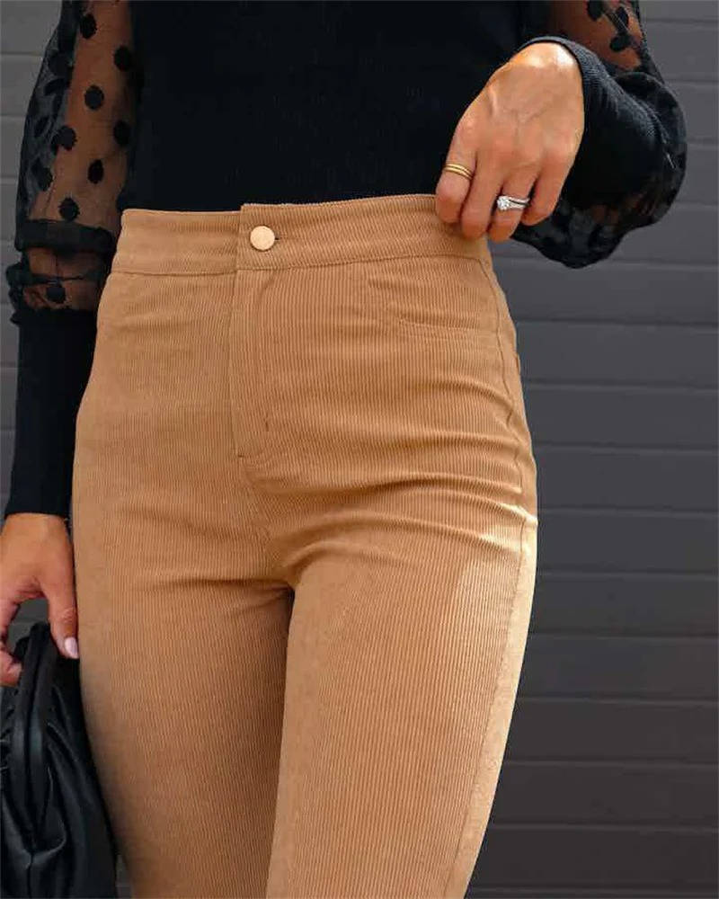 Talia Women's Trousers - flat lay