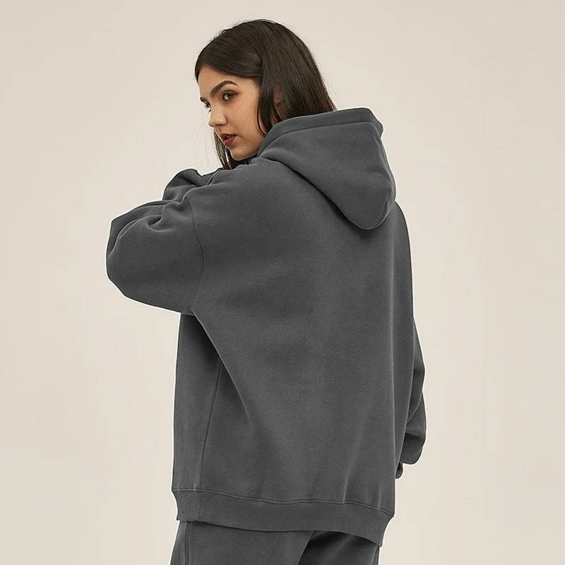 Selma Women's Oversized Hoodie - fabric and finish detail