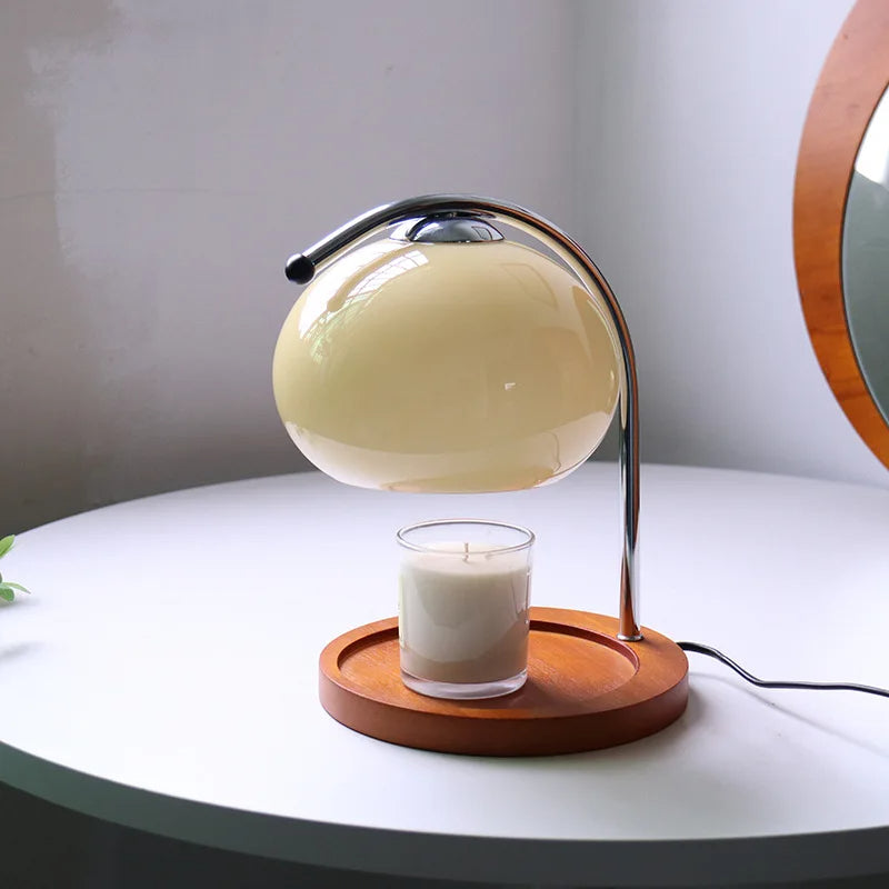 Fable LED Lamp - fabric and finish detail