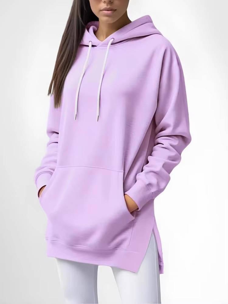 Elsie Women's Oversized Hoodie - flat lay
