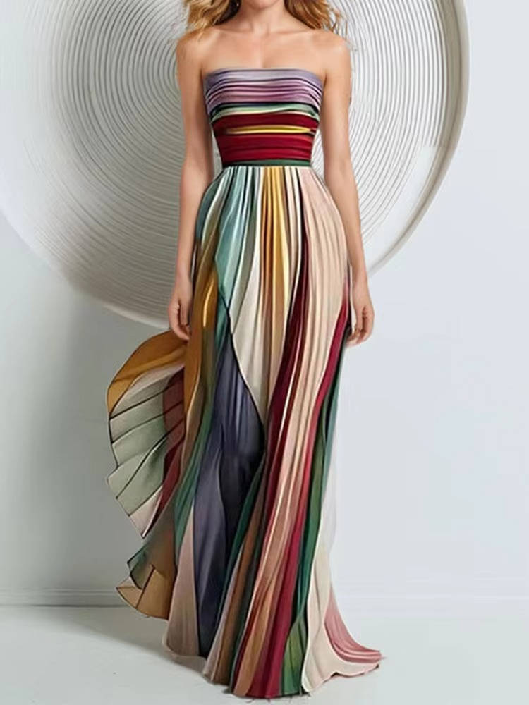Lila Women's Maxi Dress - full-length view