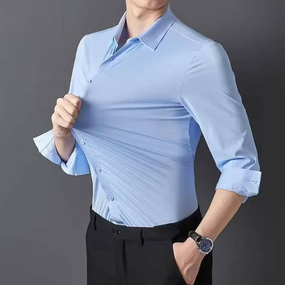 Isaac Men's Shirt - flat lay