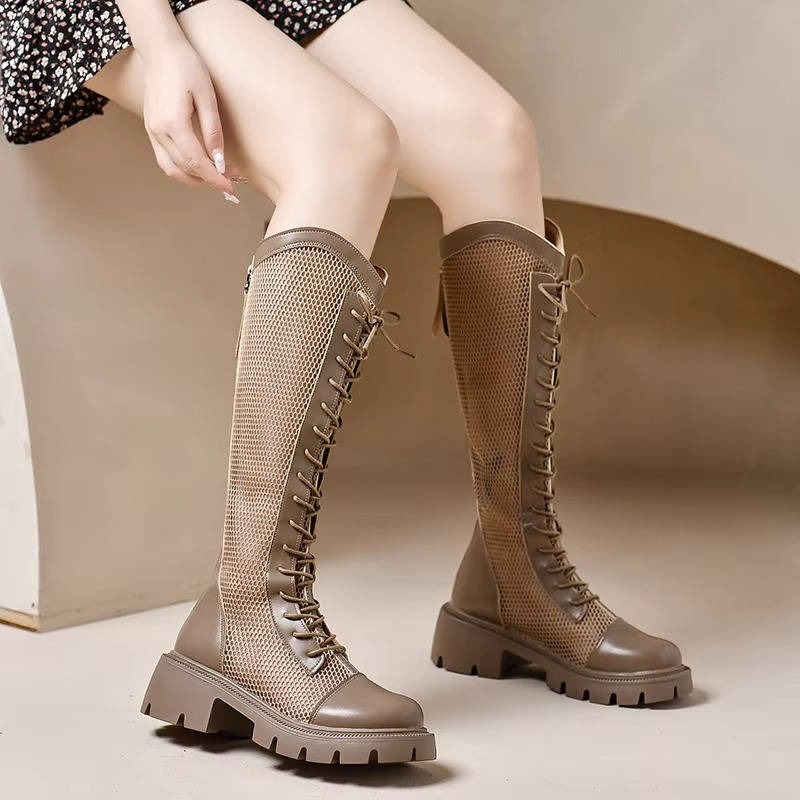 Kira Women's Knee-high Boots - back view