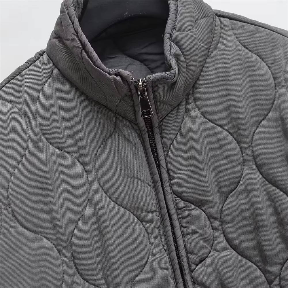 Elise Women's Quilted Jacket - full-length view