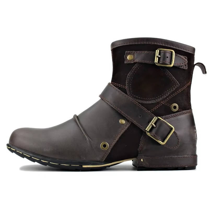 Xavier Men's Ankle Boots - shown in use