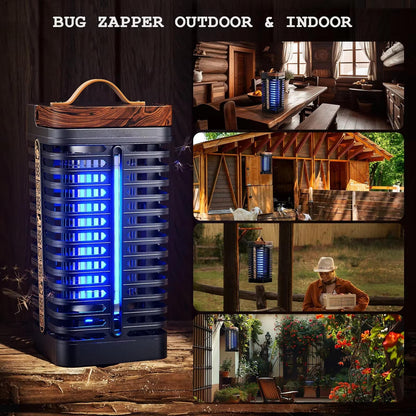 Linden Portable Bug Zapper - back view