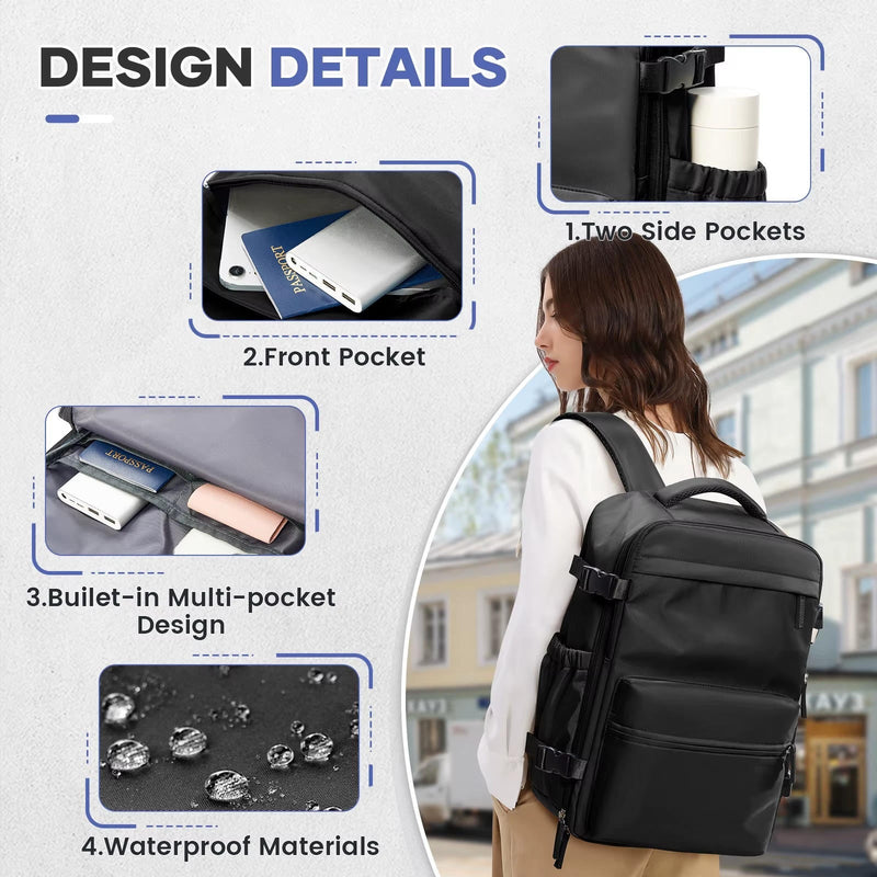 Beatrix Women's Backpack - styled view