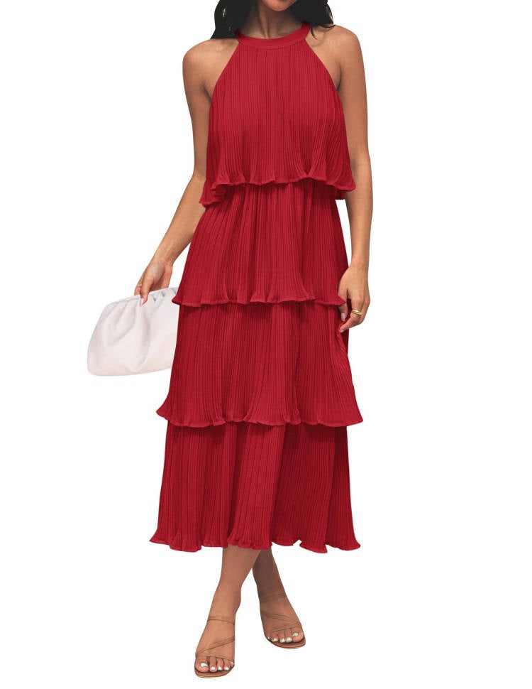 Mira Women's Midi Dress - flat lay