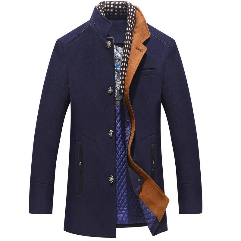 Barnaby Men's Coat - styled view