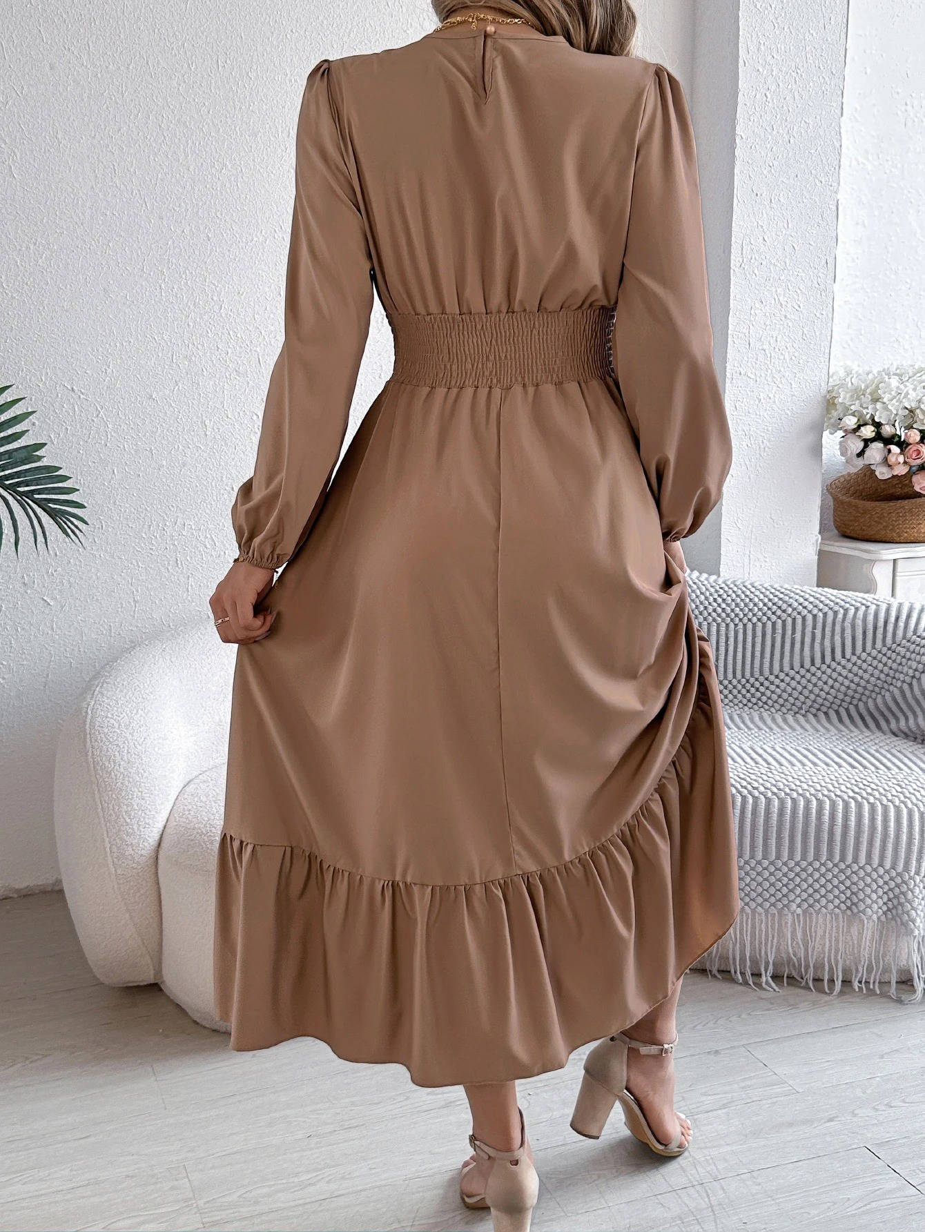Faye Women's Midi Dress - flat lay