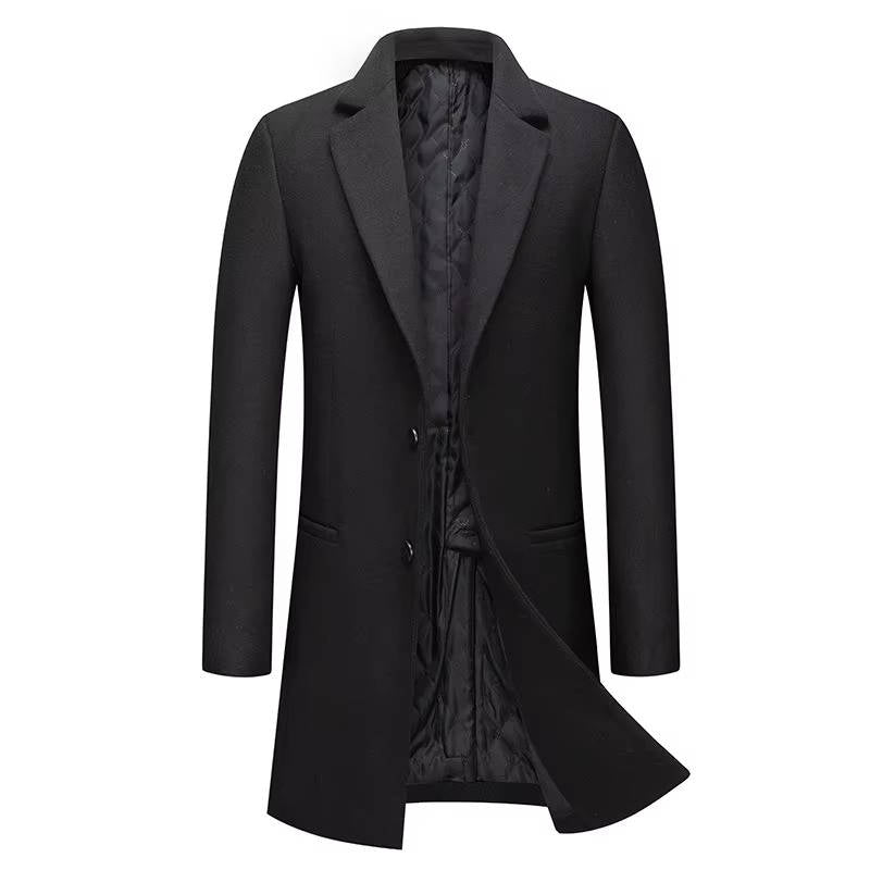 Silas Men's Coat - close-up detail