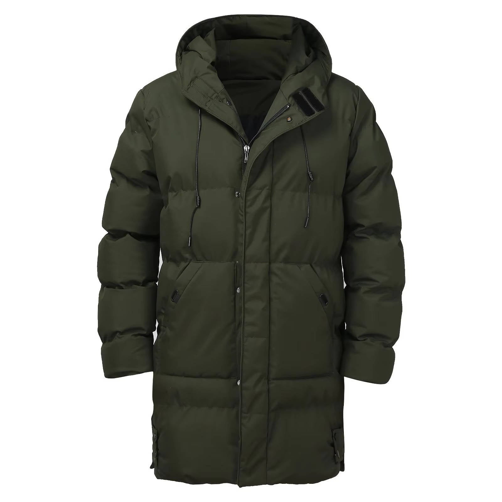 Felix Men's Puffer Jacket - styled view