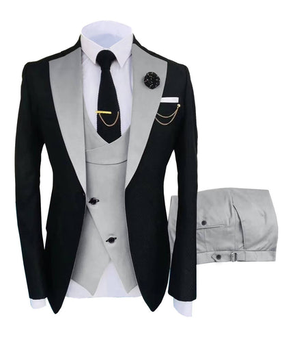 Rhys Men's Blazer - close-up detail