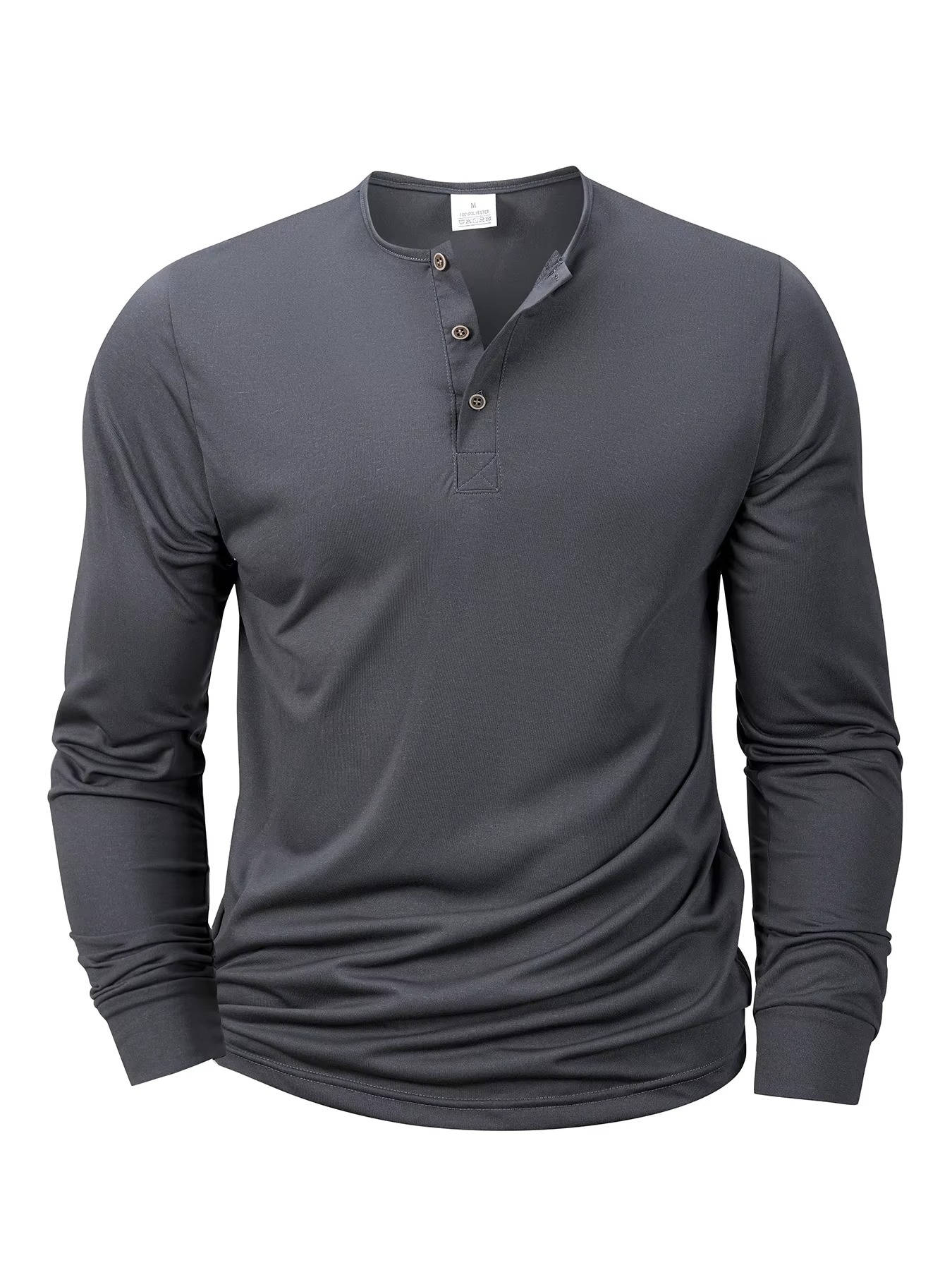 Ambrose Men's Sleeve Henley - shown in use