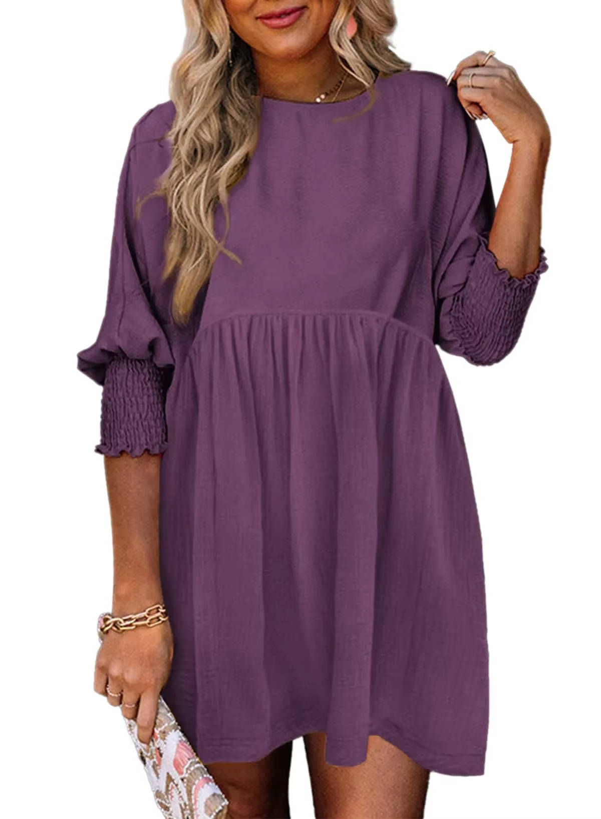 Vienna Women's Mini Dress - front view