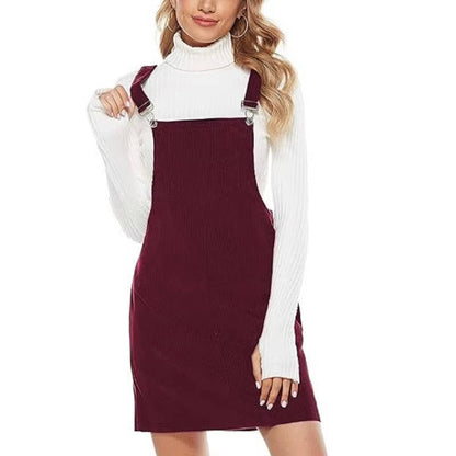 June Women's Adjustable Mini Dress - fabric and finish detail
