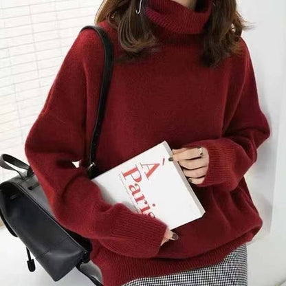 Genevieve Women's Oversized Sweater - styled view