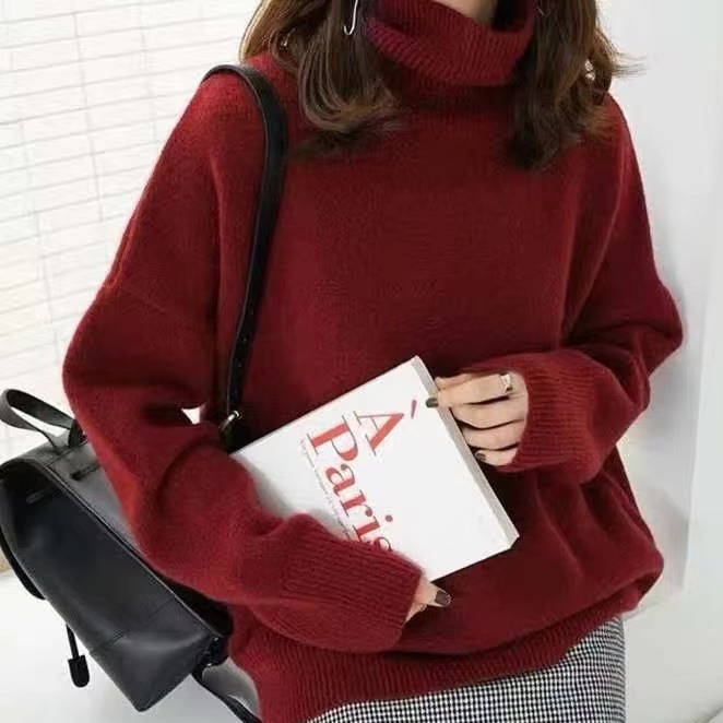 Genevieve Women's Oversized Sweater - styled view