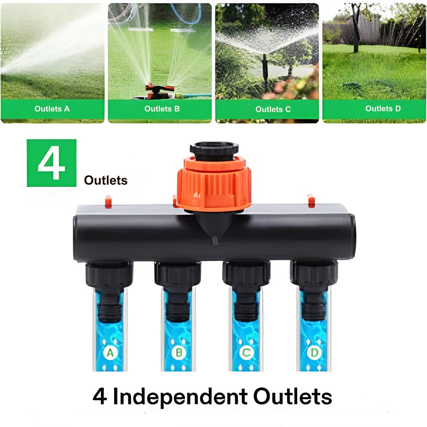 Marlow Portable Splitter Way - styled view