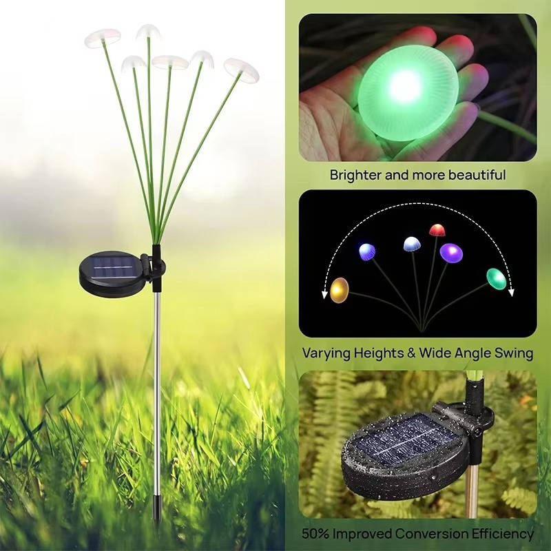 Juniper Solar Lights Outdoor - close-up detail