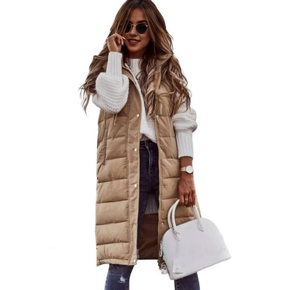 Harlow Women's Puffer Jacket - fabric and finish detail