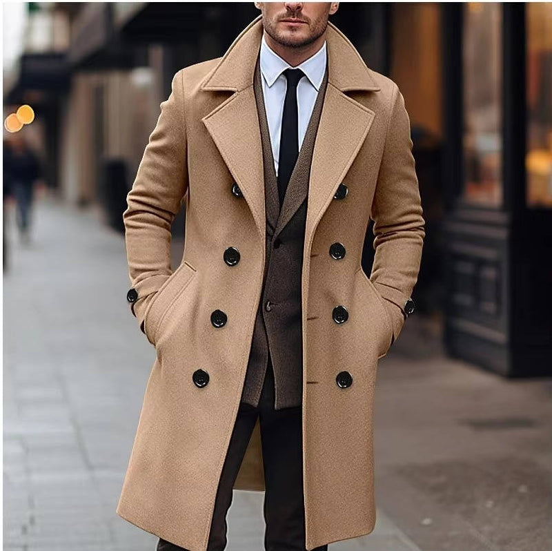 Tobias Men's Coat | Double Breasted