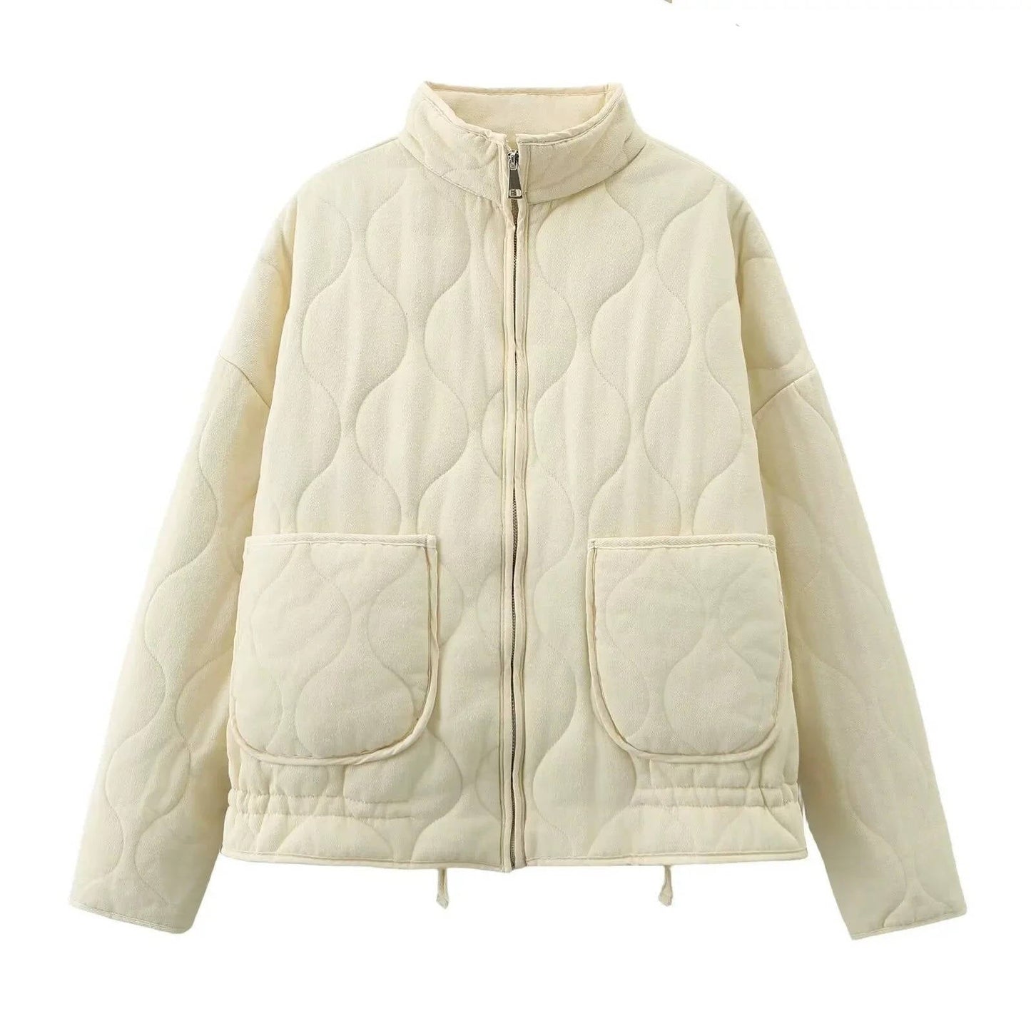 Elise Women's Quilted Jacket - styled view