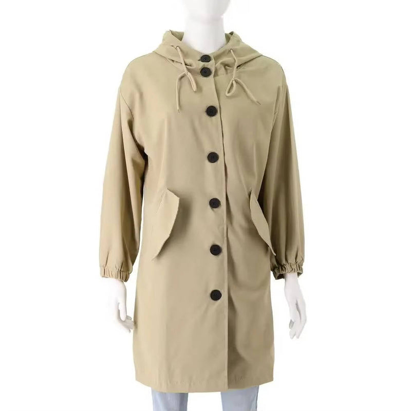 Wilda Women's Oversized Trench Coat - front view