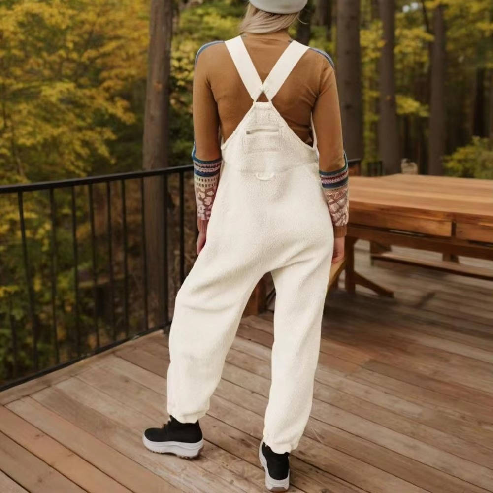 Saskia Women's Overalls - close-up detail