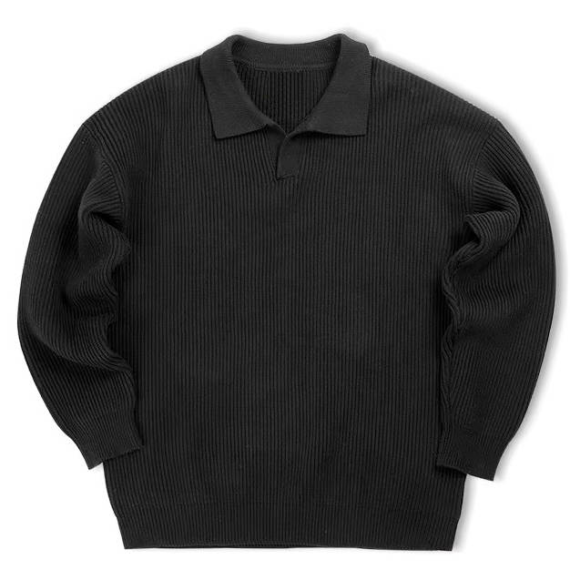 Theo Men's Sweater - close-up detail