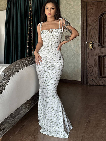 Cleo Women's Floral Maxi Dress - full-length view