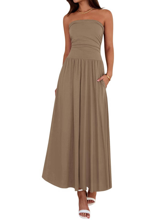 Quinn Women's Maxi Dress - shown in use